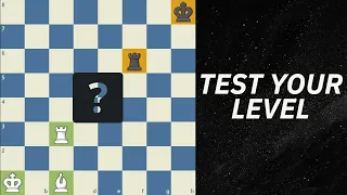 What Would You Do Here? Test Your Chess Rating Level!