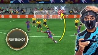 How to Use POWER SHOT in FC MOBILE || Get The Best Results #fcmobile