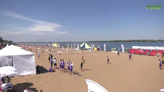 В городе состоялся ежегодный фестиваль пляжных видов спорта