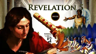 Revelation 5 | Scroll with Seven Seals | lamb with 7 horns and 7 eyes opening Seals | 10000 Angels