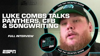 Luke Combs on viral Panthers tweet, Bryce Young, App State fandom & more! | The Pat McAfee Show