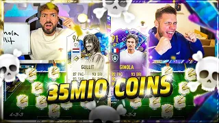 FIFA 23: 35 MIO COINS SQUAD BUILDER BATTLE🔥🔥 Wakez vs Nheisen !!