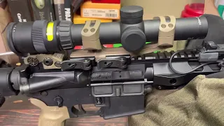 Warne QD mount on the rifle