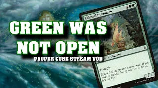 BREAKING NEWS: Vince Doesn't Draft Green! - Pauper Cube - Draft and Gameplay - MTG Stream VOD