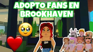 ADOPTO UNOS FANS EN BROOKHAVEN 🥹❤️/El mundo de Emely