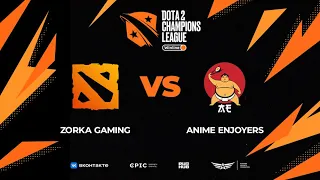 Zorka Gaming vs Anime Enjoyers, Winline D2CL Season 15, bo3, game 2 [Ezh1k & 4ce]