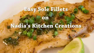 Easy Sole Fillets - Recipe