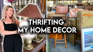 VINTAGE + THRIFT SHOP WITH ME | HIGH-END HOME DECOR ON A BUDGET