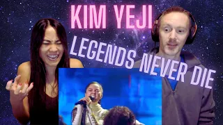 Her Voice is Like Butter! | Our Reaction to Kim Yeji - Legends Never Die