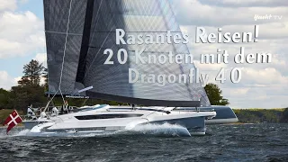 Edler Trimaran: Rasantes Reisen mit dem Dragonfly 40