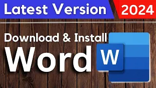 How to Download & Install Microsoft Word On PC/Laptop [ 2024🔥] #word