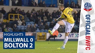 HIGHLIGHTS | Millwall 0-2 Bolton