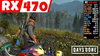 Days Gone - RX 470 4GB - i5 3570 - Low High Ultra - 1080p | no internet game - offline game