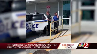 4th teen arrested in Orlando shooting that killed 6-year-old girl, 19-year-old man