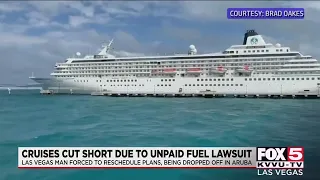 Las Vegas man stuck on cruise ship wanted in US lawsuit, remains in the Bahamas