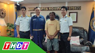 Bàn giao ngư dân Philippines gặp nạn trên biển | THDT