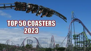 Top 50 Roller Coasters in the World in 2023 | Part 2 of my Top 100