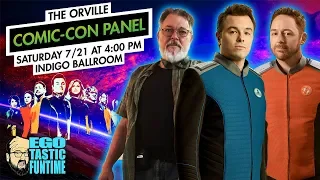 The Orville Comic Con 2018 Guide - Jonathan Frakes Returns - Orville Pedicabs | TALKING THE ORVILLE