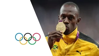 Usain Bolt Receives 100m Gold Medal - London 2012 Olympics