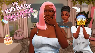 NEW HOUSE & Riverr's a TEEN 🎉✨| The 100 Baby Challenge with INFANTS!👶🏾🍼 (The Sims 4) #19