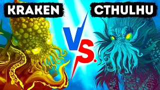 Kraken vs Cthulhu: Qual destas é a nº 1 dentre as lendas de monstros marinhos?