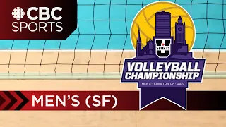 U Sports Men's Volleyball National Championship: Semifinal - Sherbrooke vs. Alberta | CBC Sports