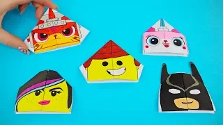 2019 THE LEGO Movie 2 McDonald's Happy Meal Toys Style Bookmarks