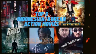 TOP 6 INDONESIAN/KOREAN ACTION MOVIES ,Ma Dong-seok Joe Taslim, Iko Uwais, Choi Min Sik, Uhm Tae Go,