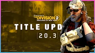 Missing Characters, Game Breaking Loot Bug, Infinite Loading, & MORE! The Division 2 News Update