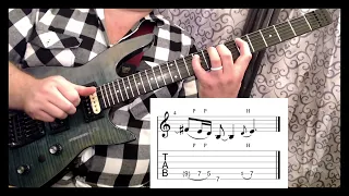 Line Lesson 1: Allan Holdsworth-Style Dorian Chromatic Guitar Line/Lick Em