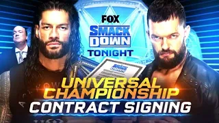 John Cena signs the contract to face Roman Reigns at SummerSlam (Full Segment)