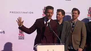 EVENT CAPSULE CHYRON - Ethan Hawke at the TCL Chinese Theater Handprint And Footprint Ceremony Honor