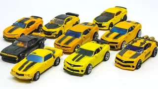 Transformers Movie 1 2 3 4 5 Deluxe Class Bumblebee Camaro 9 Vehicle Car Robot Toys