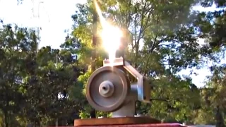 Stirling Engine Solar Fresnel Lens Powered Alpha Hot Air Motor Andy Ross GreenPowerScience