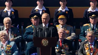 Выступление Путина на Параде Победы 2020