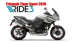 Обзор и тест драйв мотоцикла Triumph Tiger Sport 🎮 Игра Ride 3 прохождение