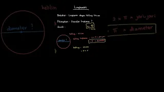 Diameter lingkaran dengan keliling 154cm adalah | Mandiri Matematika | Kelas 8 | 9 | Matematika