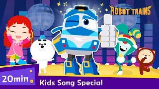 [Special] Robot Trains Song | 20min | English song | robottrains2 | Kids | a popular song