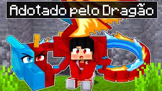 P3DRU foi ADOTADO pelo DRAGÃO ELEMENTAL no Minecraft