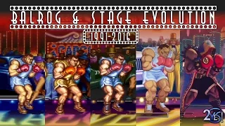 Street Fighter - Balrog All Console High Roller Casino Stage Evolution/History (1991-2016)