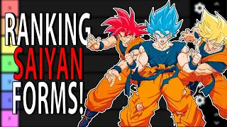 RANKING ALL SAIYAN FORMS! | Dragon Ball Tier List