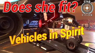 3.21  Vehicles into A1 Spirit - Does she fit?