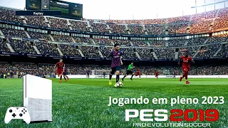 jogando pés 2019 no Xbox one s em pleno 2023/ nostalgia!!🥺