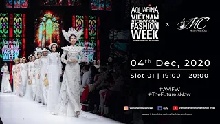 ÁO DÀI MINH CHÂU by ĐẶNG TRỌNG MINH CHÂU SHOWCASE | AQUAFINA VIETNAM INTERNATIONAL FASHION WEEK 2020