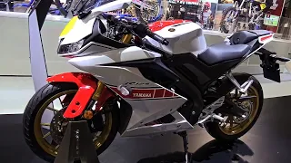 2022 Yamaha YZF-R125 60TH Anniversary Edition World GP First Look Walkaround