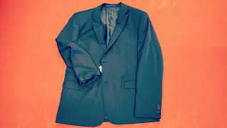 Shorten the Sleeves on a suit Jacket by hand with out cutting/ short cut way