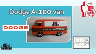 Dodge  A100 van: (unboxing liberty classics diecast model van)