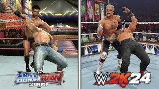 Cody Rhodes "Cross Rhodes" Evolution in WWE / AEW Games !!! (2008 - 2024)