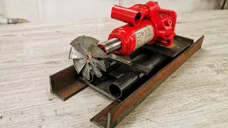 Amazing Hydraulic Jack Idea  Made It From Scrap And Hydraulic Jak 5 Tons