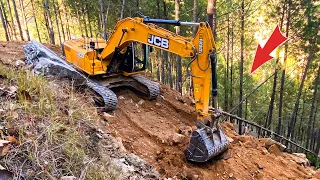 Building EPIC Off-Road Mountain Path with Excavator | Excavator Planet